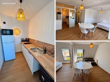 studio meublé 32m² - auray centre-ville – tout juste rénové