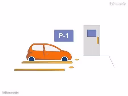parking près de chateauneuf s/loire