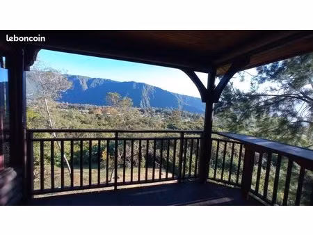 maison 2ch. plaine palmistes vue magnifique