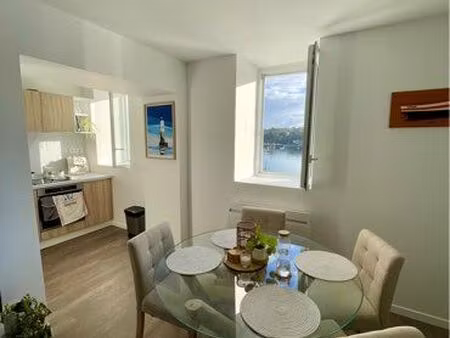location à l’année - t2 meublé avec vue mer