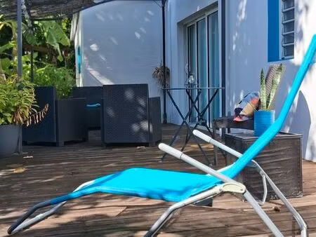 appartement 55m²  terrasse 25m². edf  eau  internet compris