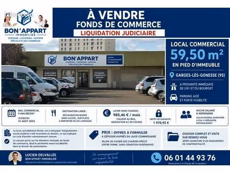 local commercial garges les gonesse