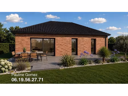 vente maison neuve 5 pièces 93 m² à bermerain (59213)  214 000 €