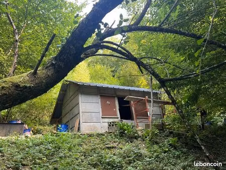 ancienne cabane de chasse avec terrain 12 ares