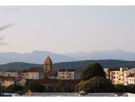 rare : t2 avec toit terrasse de 20 m²