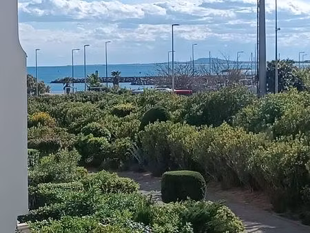 sete vend studio cabine traversant vue mer