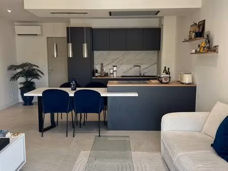 à louer – superbe t2 meublé de 45 m² avec balcon  climatisation et parking privé – secteur