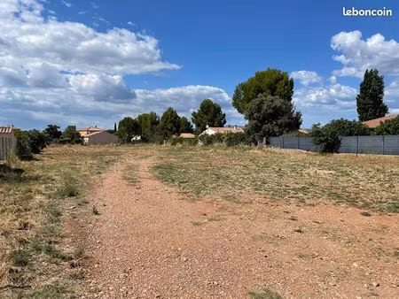 terrain 600 m² canet