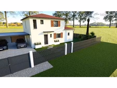 la salvetat saint gilles 455 m2 villa 100m2 aveca garage et 3 chambres