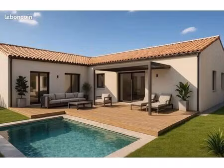 villa contemporaine à fontès 34320