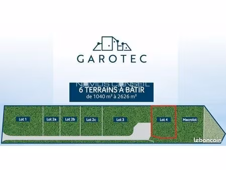 terrain 1502 m² gratentour