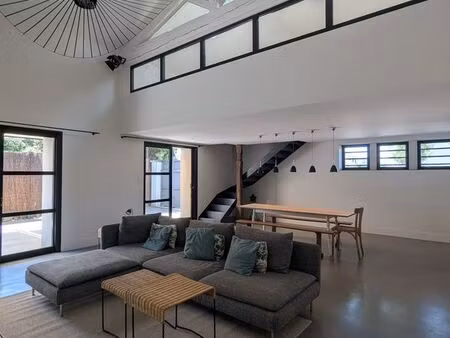 magnifique maison meublée - 100 m² + mezzanine – grande terrasse – cugnaux/st-simon