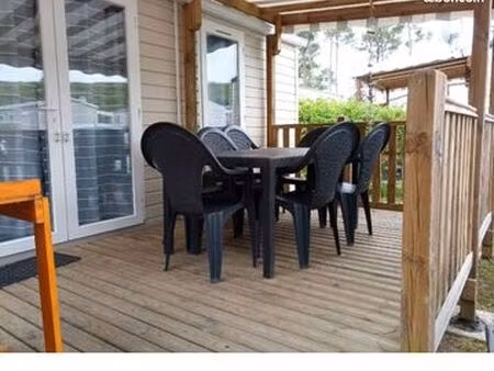 vente mobilhome 27 m2 dunes de contis dans les landes camping 4 étoiles