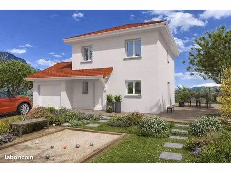 projet de construction d'une maison de 99 m² avec terrain à la mure (38)
