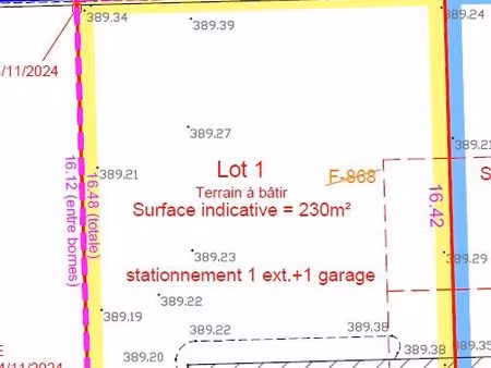 terrain constructible