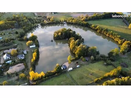 exclusivité propriété sur plus de 6 ha dans le loir-et-cher comprenant un étang de 4 ha df