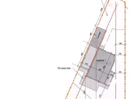 vente terrain + pc accordé 121 m2