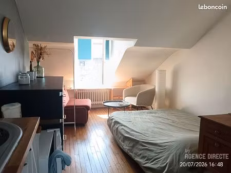 studio 1 pièce 13 m²