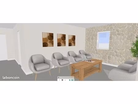 local professionnel neuf 65m² bureaux-salle d'attente chaingy livraison janv/fév 2027