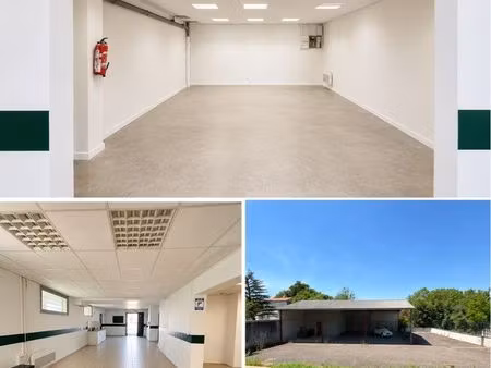 local pro/commercial 113 m² + hangar et grand parking fermé - foulayronnes