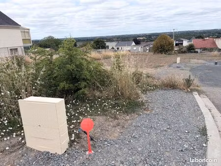 terrain 500 m² le mesnil en vallee