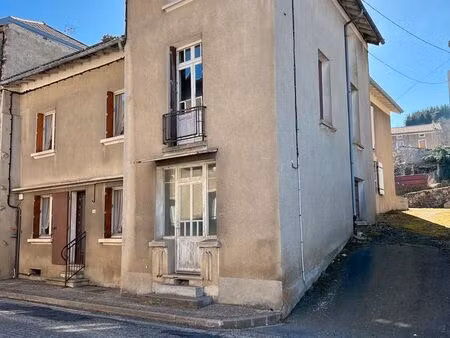 deux maisons voisines + grand garage - laussonne ( haute-loire )