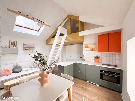 vente lots - 2 appartements + 1 studio + 1 garage. locataires en place. hyper-centre