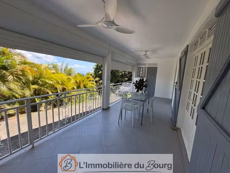 rez de villa f3 a louer a deshaies vue mer
