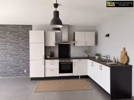 appartement à louer avec garage et terrasse   wellin (vbe50823)