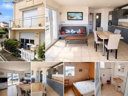 appartement t2 – étel – à deux pas du port – 36 68 m²