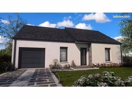 maison 75.16 m² avec terrain à saint-guyomard (56)