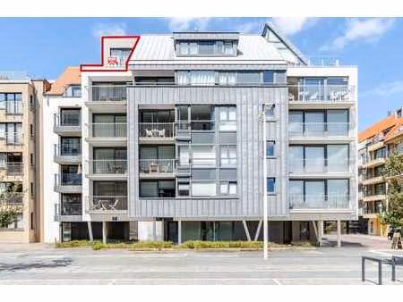 penthouse ensoleillé au cœur de nieuport