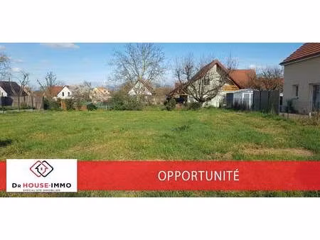 terrain constructible viabilisé à vendre