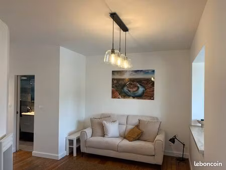 loue à étudiant   bel appartement t3 tout meublé et équipé proche gare st jean   bail etud