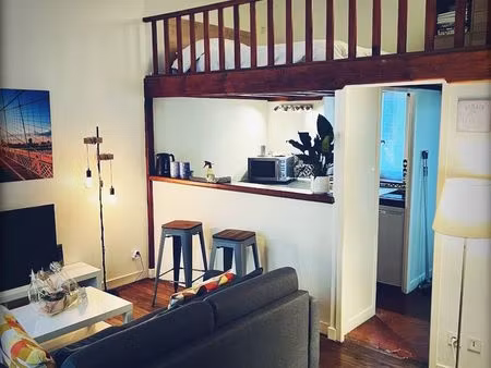 appartement t1 meublé  centre de chalon s/s  au calme