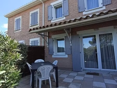 t3 duplex meublé avec accès piscine intérieure chauffée & tennis