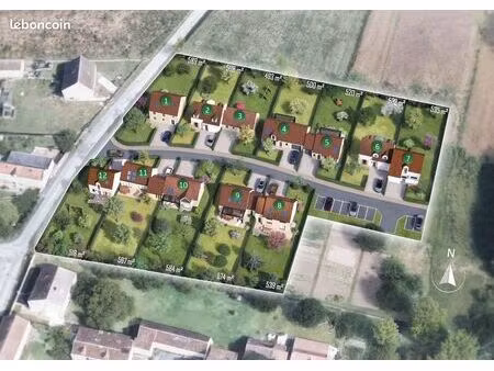 terrain 535 m² jonquieres