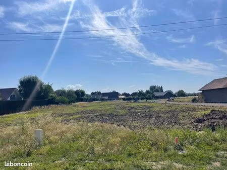 terrain à bâtir fleurbaix 1000m² - libre de constructeur