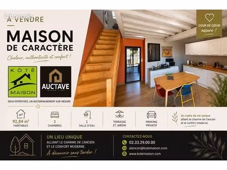 maison 4 pièces 92 m²