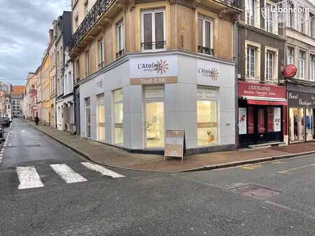 à louer – local commercial 50 m² – boulogne-sur-mer