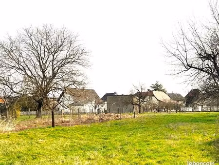 à vendre – beau terrain de 843 m² à burnhaupt-le-haut