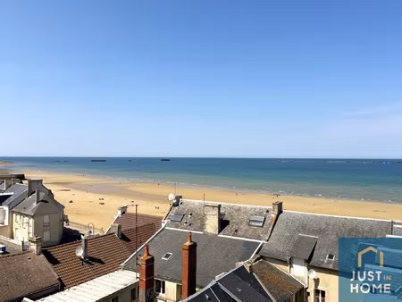 appartement duplex avec vue mer à arromanches-les-bains