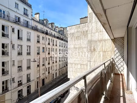 paris 11e - élégant 4 pièces de 76 76 m² - balcon filant - lumineux - rue calme