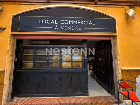 local commercial à vendre de 120 m² - emplacement d'exception à nice