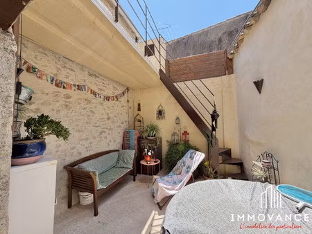 maison t4 de 68 m² avec cour intérieure