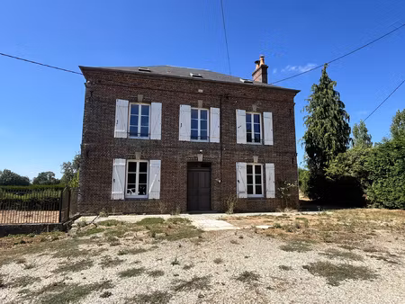 maison bourgeoise en briques avec dépendance  jardin 1900m2