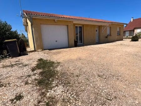 ? maison de plain-pied 96 m² – 3 chambres – garage – terrain 800 m²