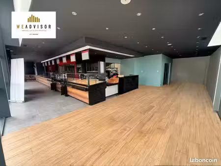 local commercial 335 m² le mans
