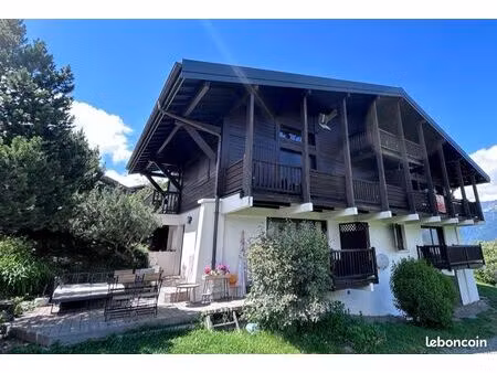 appartement vue mont blanc combloux