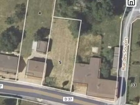 terrain constructible à vendre